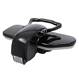 Dampfbügelpresse Bügelmaschine Bügeln Steamer Dampfbügler mit Touchscreen für Zuhause Bügelstation mit 2200W Leistung 1L Wassertank für Nylon Seide Wolle Baumwolle Leinen Bügeln (Schwarz)