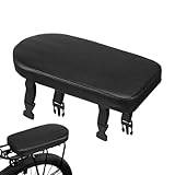 Rücksitz für Fahrrad, Sattel für Passagier auf Sportfahrrad, rutschfester Rücksitz für Fracht, Sport, Familie, Berge, Schule, Strand