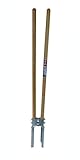 Spear & Jackson PHD-WH Erdlochausheber mit Holzstiel, Beige