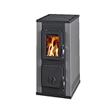 Thorma | Dauerbrandofen | FLENSBURG II | schwarz/grau | 7 kW