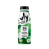 vly Haselnuss 400 ml Flasche - Veganer Nuss Drink + 20g Protein ohne Zuckerzusatz | Proteinreich & kalorienarm aus Pflanzenprotein Haselnussdrink Milchalternative Eiweiß Proteindrink