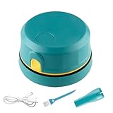 Générique Büro-Staubsauger – 2 Modi Kabelloser Staubsauger und Staubentferner | Elektrisches Tischstaubentfernungsgerät | für Teppiche, Computertastatur, Büro, Elektronikdetails,