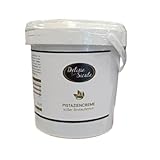 Pistaziencreme aus Bronte 1 kg – Süßer Brotaufstrich, Handwerklich Hergestellt, Ohne Palmöl & Farbstoffe, Original Sizilianische Creme, Ideal für Desserts, Gebäck und Frühstück