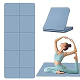 Foldable Yoga Mat - TPE Exercise Pilates Mat - Yoga Matte - Fitnessmatte - 183 x 61 cm, 5 mm Dick, Sport Matte für Pilates, Gymnastik, Reise und Sport