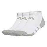 adidas Unisex ESSENTIALS CLIMACOOL LOW CUT 3PP, White/Grey Two, 4.5-6