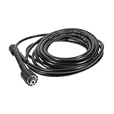 BESTonZON Hochdruckreiniger Schlauch Kinkfrei PVC Gartenschlauch Verschleißfest für Auto Garten Hohe Flexibilität und Abriebfestigkeit mit Kupferanschluss