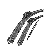 Scheibenwischer für BMW X3 E83 2004-2010 22'+20'+14', Windschutzscheiben-Regenbürste Kratzfrei Set für Frontscheibe und Heckwischer