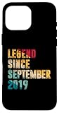 6 Jahre alte Legende seit September 2019 Retro 6. Geburtstag Hülle für iPhone 16 Pro Max