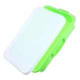 VANZACK Handheld Sand Tray Tragbare Aufbewahrungsbox mit Deckel Großer Kunststoff Sandkasten für Outdoor Robust Wiederverwendbar für Sandspiel und Kleine Gegenstände