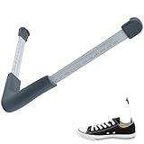 110-320mm Fußmessgerät Schuhgrößenmessung, Teleskopierbar Schuhmessgerät Schuhgrößenmesser zum Messen der Schuhgröße Fuß- und Innenschuhmessgerät Schuhmesslineal für Kinder Erwachsene Füße