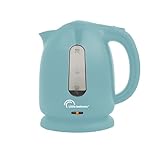 LITTLE BALANCE 8827 Happy Wasserkocher, 1,7 L, 360° Basis, automatische Abschaltung, abnehmbarer Kalkfilter, 2200 W, Smaragd