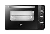 Beko - BMOF45B – Elektroherd, mit Umluft, 45 Liter, 2000 W, 5 Funktionen, Timer 120 min, Temperatur bis 220° – Schwarz