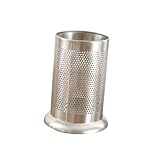 VERDANVERSE Verdickter Besteckhalter mit Abflusslöchern Robuster Küchenutensilien Organizer Spülmaschinenfest Langlebig und Rutschfest für Besteck und Kochwerkzeuge Arbeitsplatte