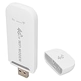 4G LTE-WLAN-Router, Tragbarer USB-WLAN-Router, 150-Mbit/s-Modem-Stick, Mobiler Hotspot Im Taschenformat mit SIM-Kartensteckplatz, Unterstützt 10 Benutzer