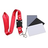 Kompakt 18 Grad Digitales Weiße Schwarze Graue Karte 18% Graukarte Für Eine Präzise Weißabgleichskorrektur In Der Fotografie