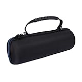 BATHVEVE Eva Hartschalen Schutztasche für Ue Megaboom Tragbare wasserdichte Aufbewahrungsbox mit Reißverschluss Innenbungee für Sicheren Halt Robuster Tragegriff für Reisen und Zuhause