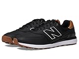 New Balance Golfschuhe 574 Greens VS 2024 für Herren, Schwarzer Kaugummi, 49 EU