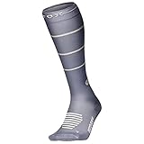 STOX Energy Socks, Erholungssocken Damen, Kompressionklasse 23-32 mmHg, Erholung, Post Work Out Recovery, Stützstrümpfe, Thrombosestrümpfe, Kniestrümpfe, Wiederherstellung, Regeneration, Strümpfe