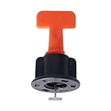 50pcs Wiederverwendbares Fliesen -System -Kit für - und W -Installation mit WRE -Aufwand und Stabilität