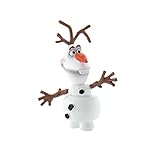 Bullyland 12963 - Spielfigur Schneemann Olaf aus Walt Disney Die Eiskönigin, ca. 6,4 cm, detailgetreu, ideal als kleines Geschenk für Kinder ab 3 Jahren