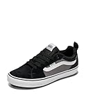 Vans Herren Filmore Sneaker, Suede Canvas Black Pewter, 42 EU