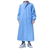 Regenponcho Damen und Herren Fahrrad Atmungsaktiv Wiederverwendbar Wander Regenjacke Regencape Faltbare Wasserdicht Regenschutz Fahrrad Regenanzug Regenponcho Windschutz Dünne Leichte Regenbekleidung