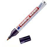 edding 8280 Securitas UV Marker - farblos - 1 Stift - Rundspitze 1,5-3 mm - Schwarzlichtmarker - zum versteckten Markieren von fast allen Materialien- unsichtbares Schreiben, Geheimstift, Geocaching