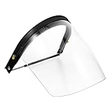 Ciieeo Anti Gesichtsmaske Wiederverwendbar Gesichtsschutzschild Schutzmaske Augenschutz Schutzschild Schutzschild Aluminium Transparent