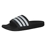 adidas Unisex Adilette Comfort Schlappen, Core Black/Ftwr White/Core Black, 43 EU