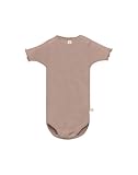 Dilling Kurzarm-Body aus Merinowolle für Babys - Vintage Ballerina 68