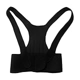 CONGARTENO Verstellbarer Haltungskorrektor Atmungsaktiv für Damen und Herren Leichter Rückenstrecker für Alltag und Büro Tragbarer Rückenglätter zur Wirbelsäulengesundheit