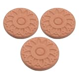 OATIPHO 3 Stück Terrakotta-Luftbefeuchter für Zigarren, Luftbefeuchter aus natürlichem Ton für längere Befeuchtung, Zuckersparer, Zubehör für Reisen und Zuhause