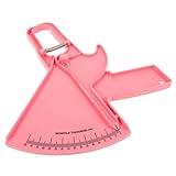 Beaupretty Körperfett Messgerät Tragbarer Hautfaltenmessschieber Präzises Körperfett Zubehör für Effiziente Körperformmessung für Fitness und