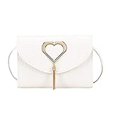 All - Schultertasche Damen Handtasche Mode Messenger Bag Bag One Shoulder Bag, weiß, Einheitsgröße
