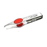 ZJchao Augenbrauenpinzette, Pinzette Zur Augenbrauenformung, Reibungsbeständiges Edelstahl-LED-Licht für die Formung der Augenbrauen-Gesichtshaarentfernung