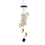 Windspiel mit Beleuchtung für draußen - Solarbetriebene Windspiele Für Garten Und Außenbereich | Gartenbeleuchtung Rasendekoration Terrasse Garten Outdoor Dekoration