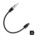 Radio Antennenadapter Kompatibel mit Dodge Ram Jeep Wrangler Aftermarket Radio Stereo Antennenadapter für C-Klasse Sprinter Buick Cadillac Aftermarket Stereo Antennenanschluss Kabel Stecker