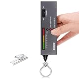 Diamant Tester Stift, Tragbarer Edelstein Tester mit LED Anzeige, Hochpräzise Professioneller Diamantprüfer Gerät mit Schutzhülle für Anfänger und Experten Selector Gemstone Jewelry Gems Tool