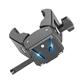 V Mount Battery Bracket – Stativ Photography Bracket Light Stand Shelf V Mounts Battery Plate Aufhängung mit Krabbenkralle Clip, 77 Small Rig VMountPlate, Light Force Release