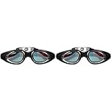 Kisangel 2St bunte Schwimmbrille für Erwachsene espejuelos para mujer Wasserdichte Schwimmbrille Taucherbrille schnapsgläser Weitsicht-Schwimmbrille Antibeschlag-Schwimmbrille anti Nebel