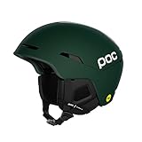 POC Obex MIPS - Leichter Ski- und Snowboardhelm für einen optimalen Schutz auf und abseits der Piste, Moldanite Green Matt, XS-S (51-54cm)