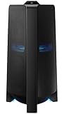 Samsung {MX-T70/XL} Sound Tower High Power Audio, Standlautsprecher, bidirektionaler Sound, wasserabweisend, Partylichter, Bluetooth-Multi-Verbindung, USB-Musikwiedergabe (schwarz)