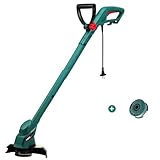 POSENPRO 350 Watt Elektro Rasentrimmer, Elektro-Trimmer mit 230 mm Schnittkreis, Gartentrimmer mit Automatischer Fadenvorschub, 12500R/min Rasentrimmer für Rasen Garten Beschneiden