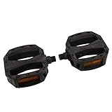 3 Paar Fahrradpedale Kunststoff mit Rutschfestem Gewinde für Sicheres Radfahren für Kinderfahrzeuge und Fahrräder