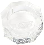RAW 18419 Crystal Glass Ashtray, Kristallglas, Transparent, Medium