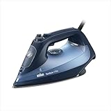 Braun TexStyle 7 Pro Dampfbügeleisen SI 7160 BL - Bügeleisen mit Freeglide 3D Bügelsohle, Vertikaldampf, 3000 Watt, Blau