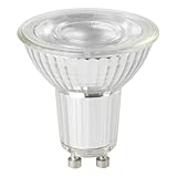 EGLO GU10 Lampe dimmbar, LED-Reflektor Spot, Reflektorlampe je 6 Watt (entspricht 116 Watt), Leuchtmittel warmweiß, 3000 K, 850 Lumen, Glühbirne Ø 5 cm