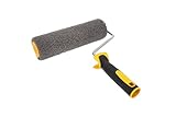 HARDY WORKING TOOLS Roller für Spachtelmassen 18 cm mit Griff - Rollspachtel-Walze Putzwalze - Spezialwalze für Spachtelmasse - zum Auftragen von Spachtelmasse und Rollputz