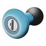 Gatuida Kleines Handmassagegerät Muskelentspannung Vibrationsgerät Tragbar USB Leises Massagegerät für Körper Nacken Beine Kompakt Einfach zu Bedienen Blau