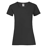 Basic T-Shirt 'Valueweight' - für Damen Farbe schwarz Größe S
